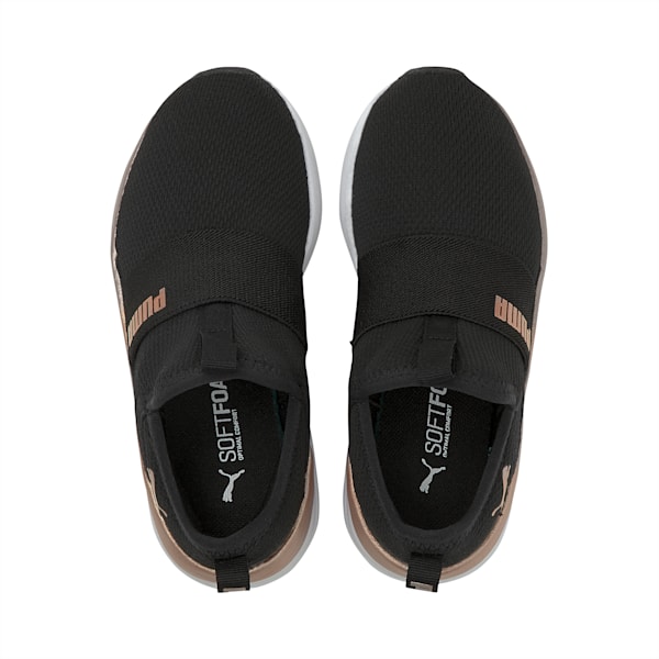 Puma slip ons gold cheap kids