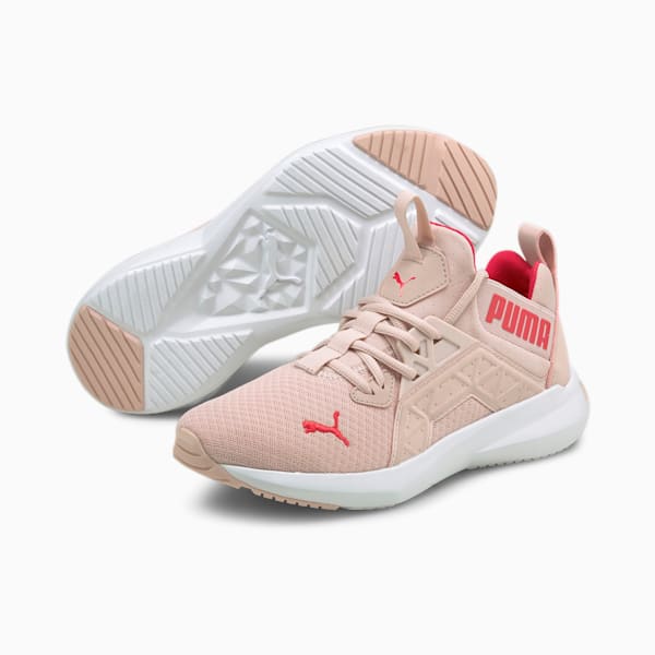 Baskets Softride Enzo NXT Enfant et Adolescent, Lotus-Paradise Pink-Puma White, extralarge