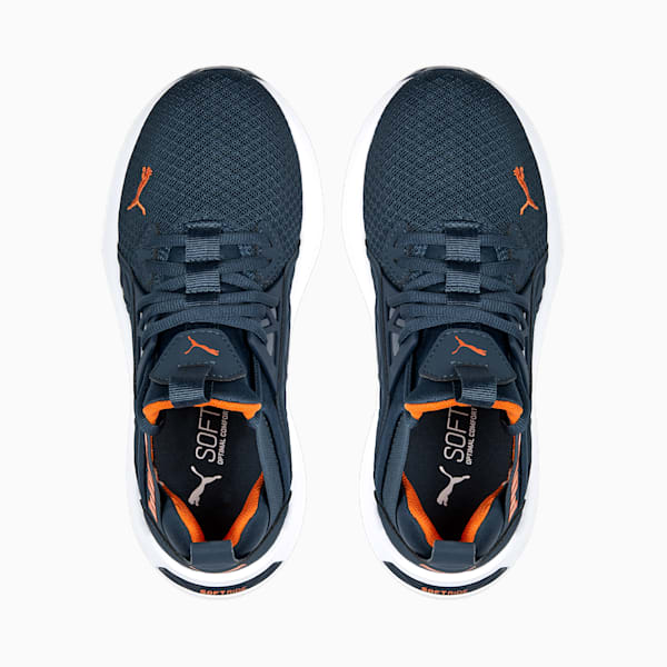 Softride Enzo Nxt Youth Running Shoes, Dark Night-Rickie Orange, extralarge-IND