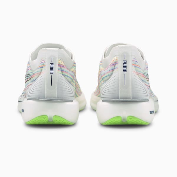 Liberate Nitro Men's Spectra Running Shoes, Puma White-Green Glare, extralarge-IND