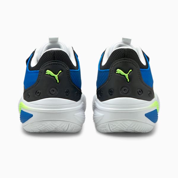 Court Rider I Basketball Shoes, Future Blue-Green Glare