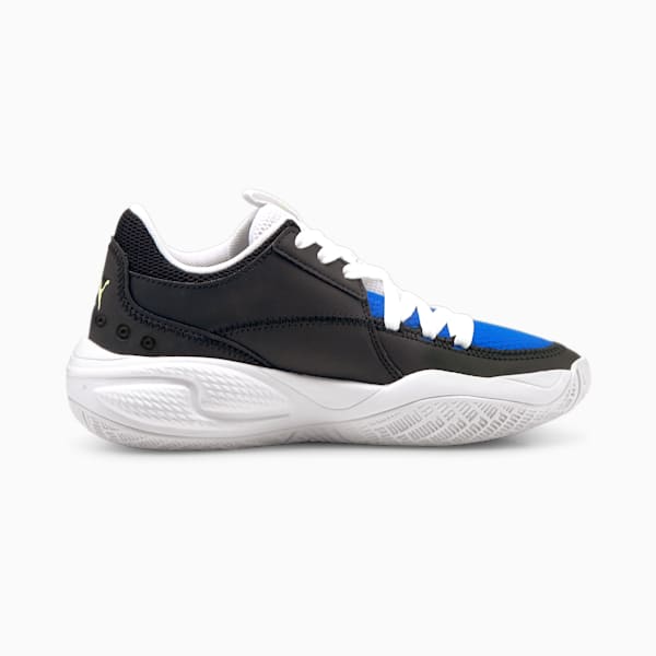 Court Rider I Basketball Sneakers Big Kids, Future Blue-Green Glare, extralarge