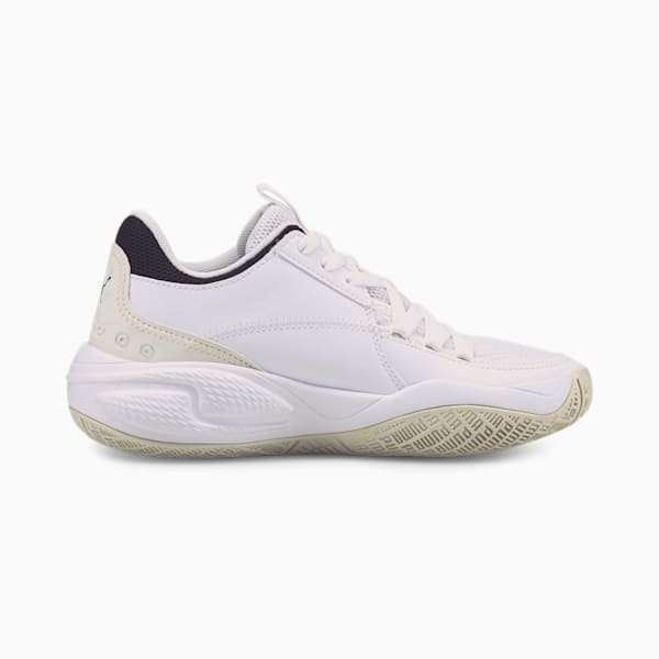 Court Rider I Basketball Sneakers Big Kids, Puma White-Prism Violet, extralarge