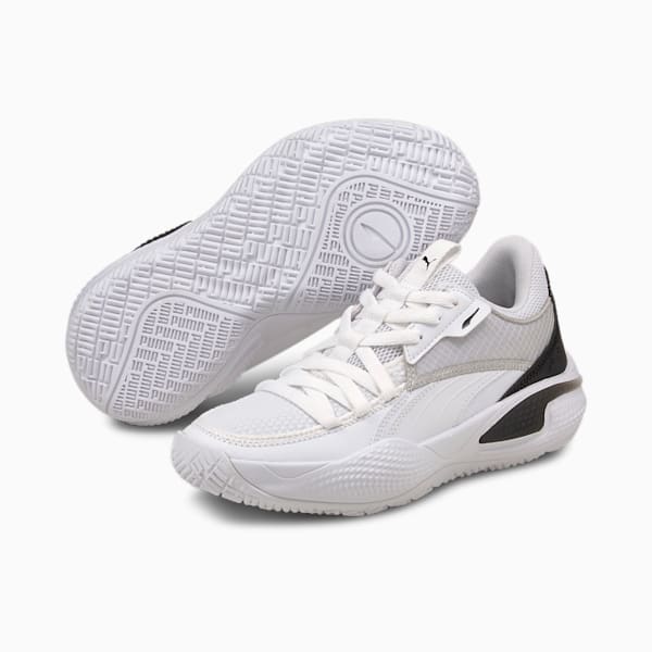 Court Rider I Unisex Sneakers, Puma White-Puma Black, extralarge-IND