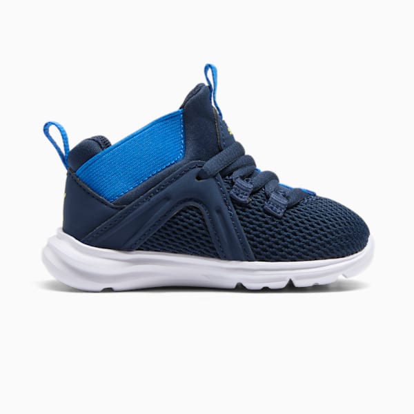 Enzo Toddler Shoes, Club Navy-Lime Sheen-Hyperlink Blue, extralarge