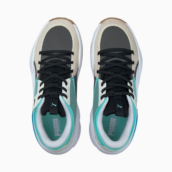 Court Rider Summer Days Unisex Sneakers, Ebony-Elektro Aqua, extralarge-IND