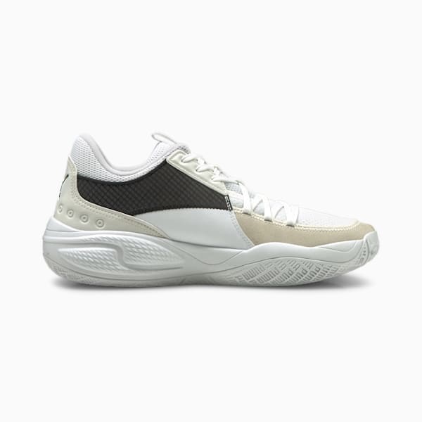 Court Rider Summer Days Basketball Shoes, Puma White-Pink Lady, extralarge