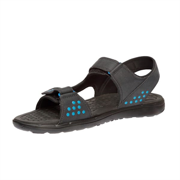 Faas sandal Ind., black-french blue, extralarge-IND