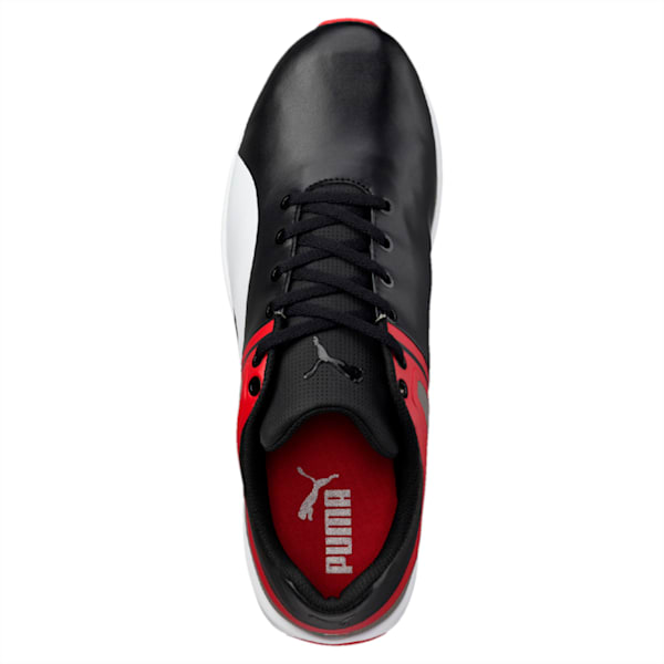 F116 Skin Scuderia Ferrari Men's Shoes, Puma Black-Puma White-Puma White, extralarge-IND