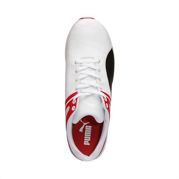 F116 Skin Scuderia Ferrari Men's Shoes, Puma White-Puma Black, extralarge-IND