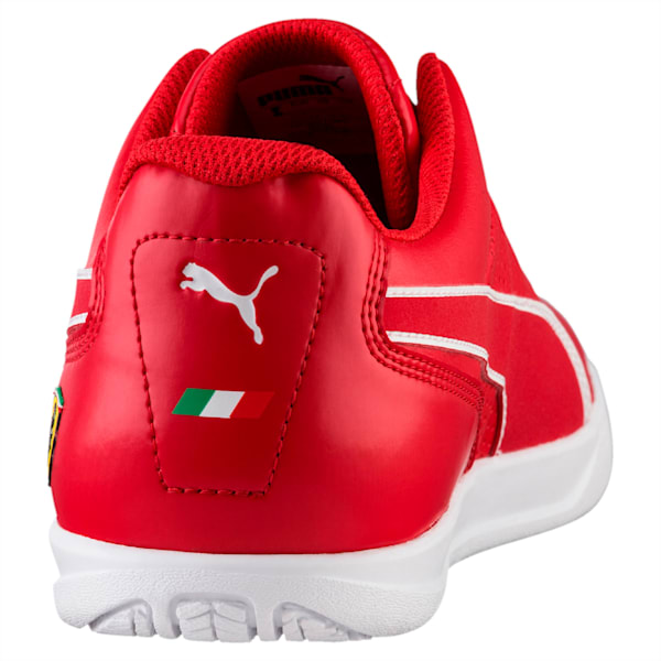 Ferrari Selezione Men’s Shoes, Rosso Corsa-Puma White-Puma White, extralarge-IND