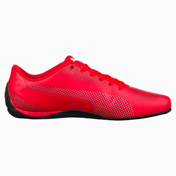 Scuderia Ferrari Drift Cat 5 Ultra Unisex Shoes, Rosso Corsa-Puma White-Puma Black, extralarge