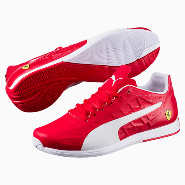SF evoSpeed Unisex Shoes, RossoCorsa-PumaWht-Rosso, extralarge-IND