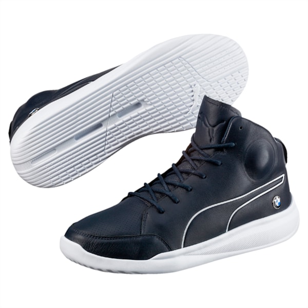 Puma bmw ms mid white ankle high sneakers store
