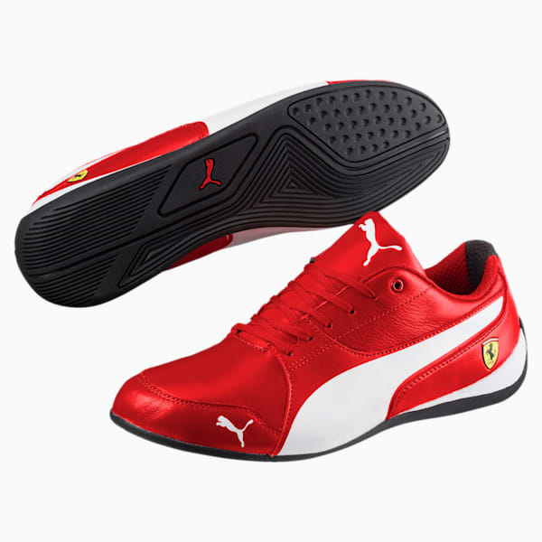 Scuderia Ferrari Drift Cat 7 Shoes, Rosso Corsa-Puma White-Puma Black, extralarge