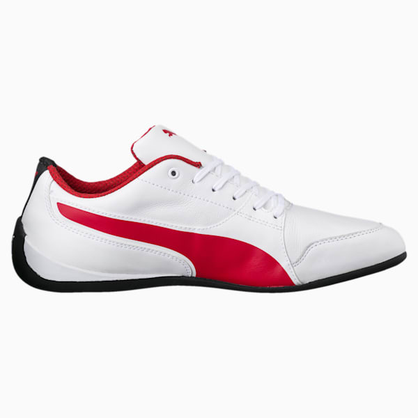 SF Drift Cat 7 Unisex Shoes, Puma White-Rosso Corsa-Black, extralarge