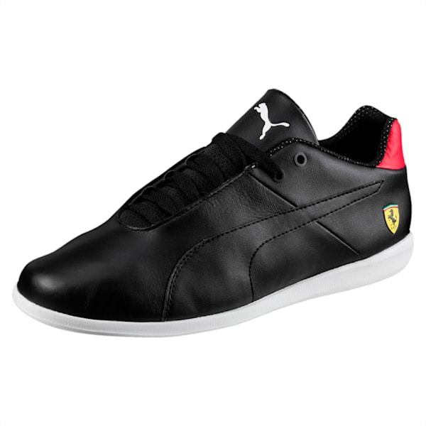 SF Future Cat Casual Unisex Shoes, Puma Black-Puma Black-Rosso Corsa, extralarge-IND