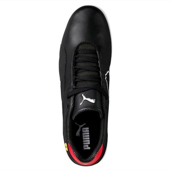 SF Future Cat Casual Unisex Shoes, Puma Black-Puma Black-Rosso Corsa, extralarge-IND