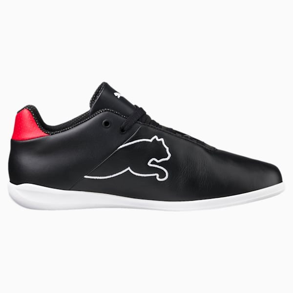 Ferrari Future Cat Casual Trainers, Puma Black-Puma Black-Rosso Corsa, extralarge