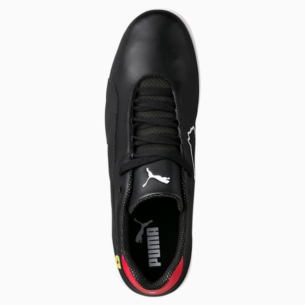 Ferrari Future Cat Casual Trainers, Puma Black-Puma Black-Rosso Corsa, extralarge