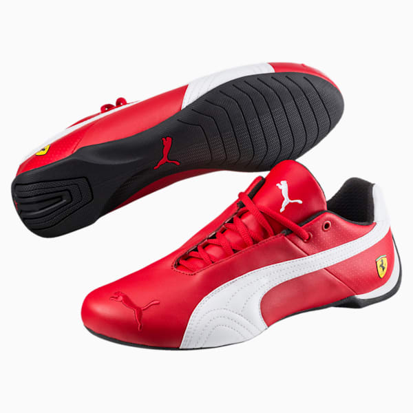 Ferrari Future Cat OG Trainers, Rosso Corsa-Puma White-Puma Black, extralarge