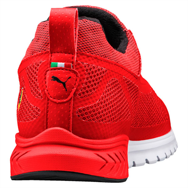 SF Pitlane Dual Ignite Unisex Shoes, Rosso Corsa-Silver-White, extralarge-IND
