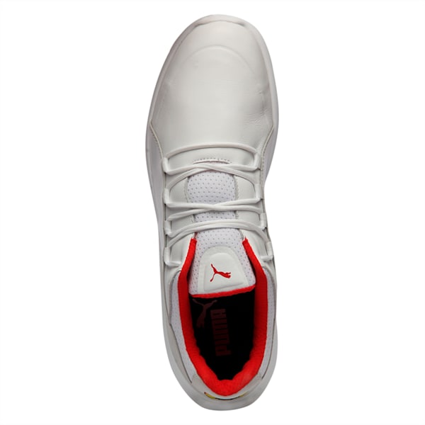 Scuderia Ferrari Evo Cat Men's Shoes, Puma White-Puma White-Puma White, extralarge-IND