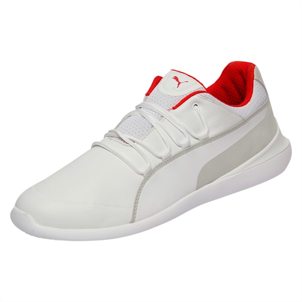 Scuderia Ferrari Evo Cat Men's Shoes, Puma White-Puma White-Puma White, extralarge-IND