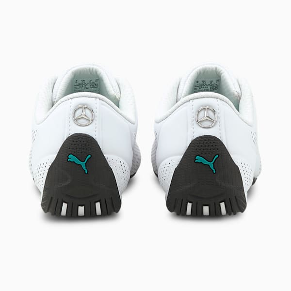 MERCEDES AMG PETRONAS Drift Cat Ultra Training Shoes, Puma White-Spectra Green-Puma Black, extralarge