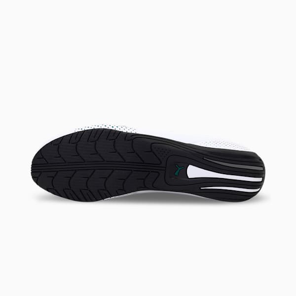 Mercedes Drift Cat Ultra Shoes, Puma White-Spectra Green-Puma Black, extralarge-IND