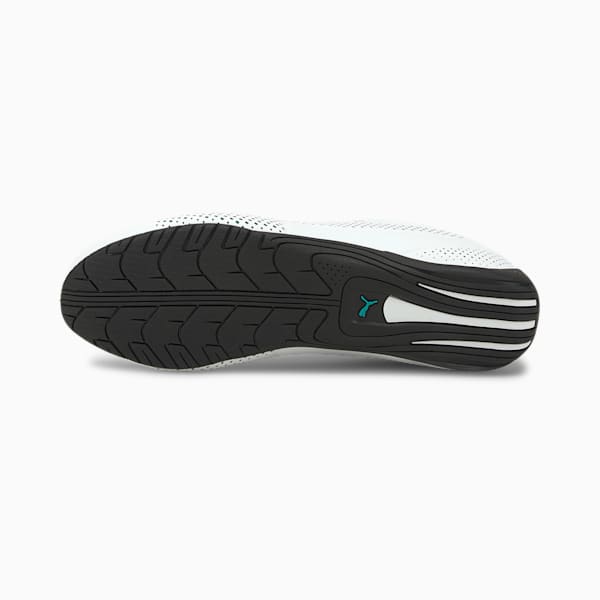 MERCEDES AMG PETRONAS Drift Cat Ultra Training Shoes, Puma White-Spectra Green-Puma Black, extralarge