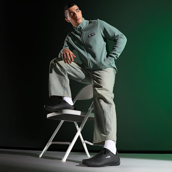 Puma mercedes shoes black sales