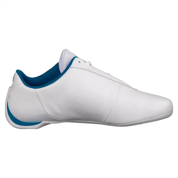 Mercedes Future Cat Unisex Shoes, Puma White-Blue Coral, extralarge-IND