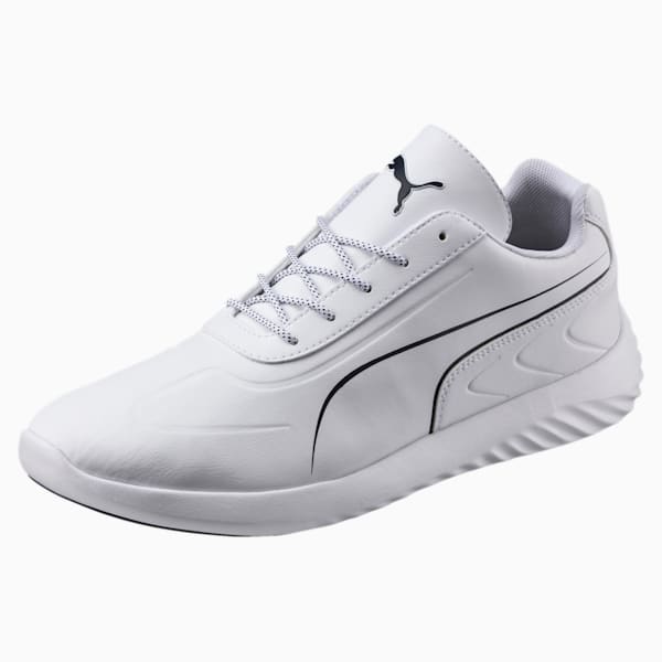 BMW Motorsport Speed Cat Synthetic Sneakers, Puma White-Puma White-Team Blue, extralarge