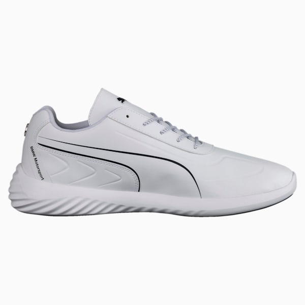 BMW Motorsport Speed Cat Synthetic Sneakers, Puma White-Puma White-Team Blue, extralarge