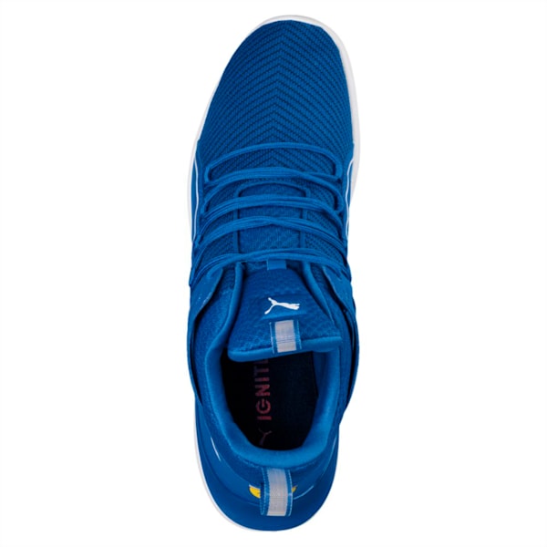 Scuderia Ferrari  Unisex Evo Cat Mid Unisex Shoes, Turkish Sea-Puma White-White, extralarge-IND
