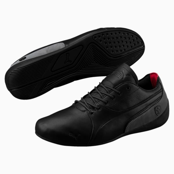 Ferrari Drift Cat 7 Lifestyle Men's Sneakers, Puma Black-Puma Black, extralarge