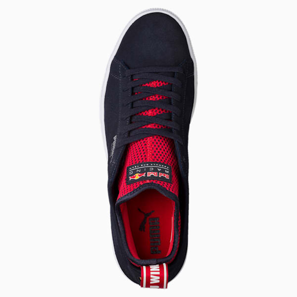 Red Bull Racing Suede Sneakers, NIGHT SKY-Freesia-Chinese Red, extralarge