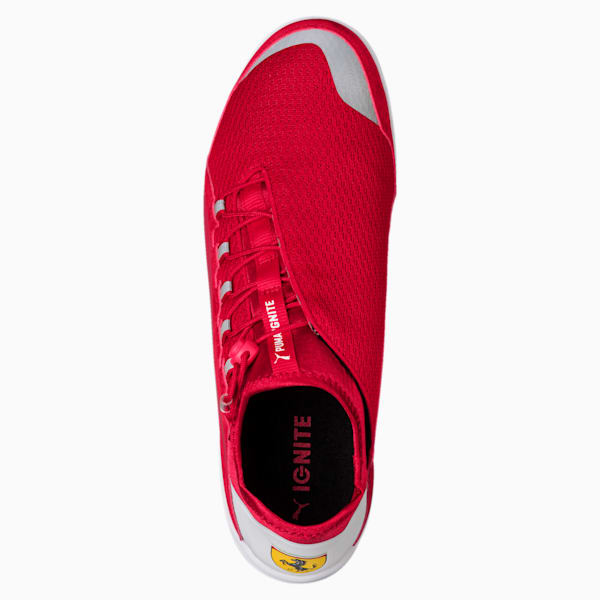 Ferrari F Cat Ignite Sneakers, Rosso Corsa-Rosso Corsa, extralarge