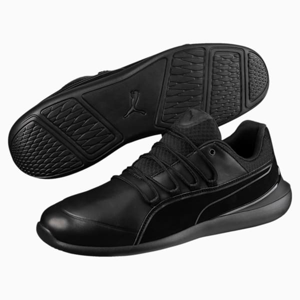 Ferrari Evo Cat Night Men's Sneakers, Puma Black-Puma Black, extralarge