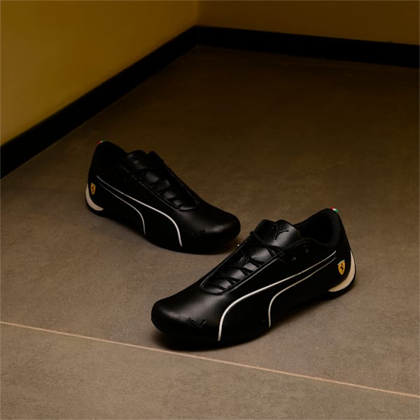 SF Future Cat Ultra Unisex Shoes, Puma Black-Puma White, extralarge-IND