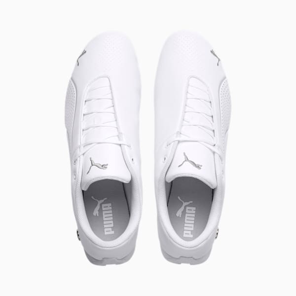 BMW M Motorsport Future Cat Ultra Men's Sneakers, Puma White-Puma White-Gray Violet, extralarge