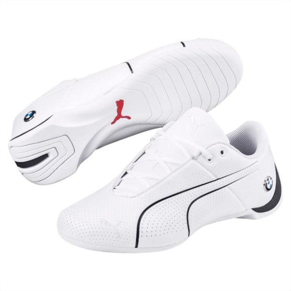 BMW M Motorsport Future Cat Ultra Sneakers JR, Puma White-Anthracite, extralarge-IND