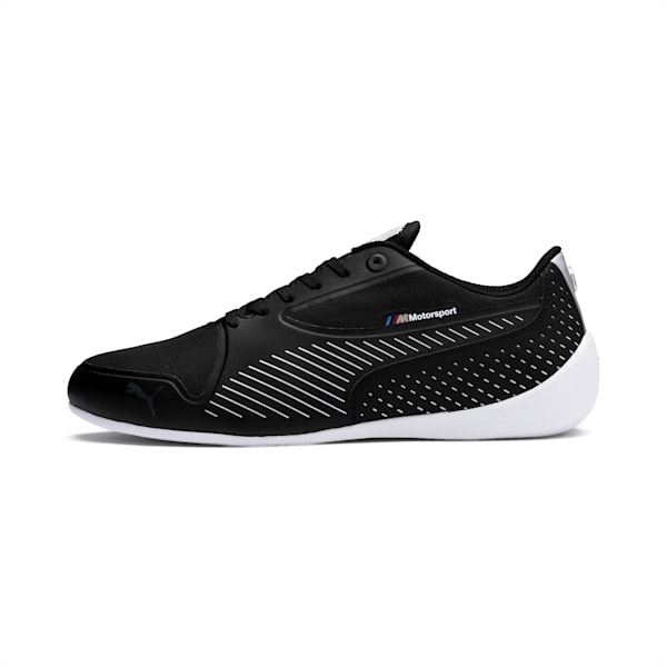 BMW MMS Drift Cat 7 Ultra Men's Shoes, Puma Black-Puma Silver, extralarge