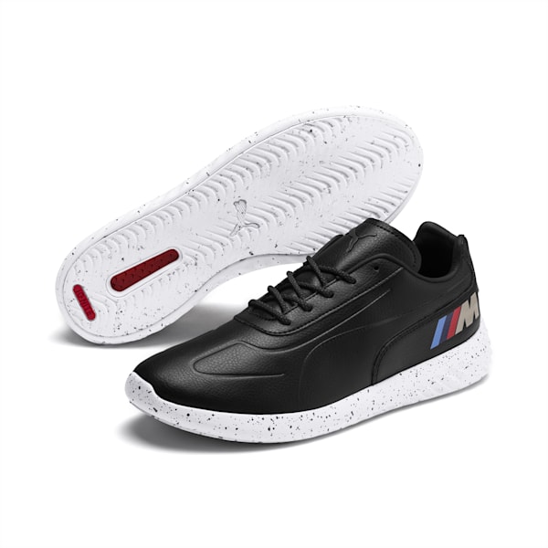 BMW M Motorsport Speedcat Evo Shoes  , Black-Black-White, extralarge-IND