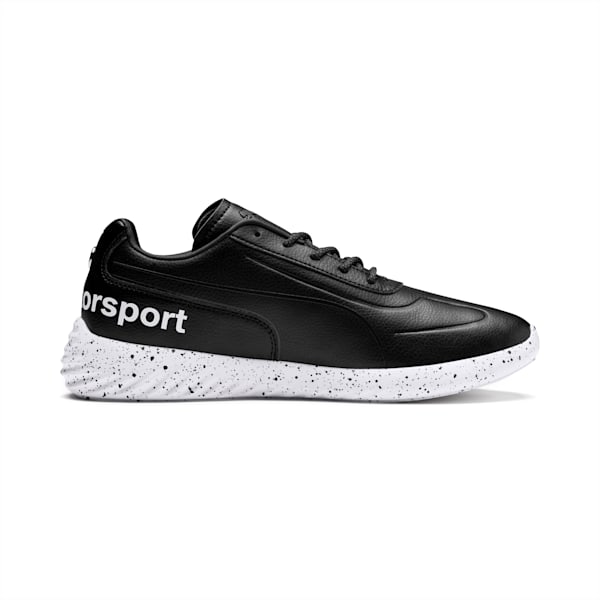 BMW M Motorsport Speedcat Evo Shoes, Puma Black-Puma Black-Puma White, extralarge