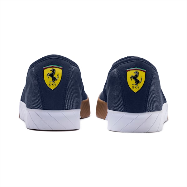 Scuderia Ferrari Men’s Slip-On Track Shoes, Peacoat-Peacoat, extralarge