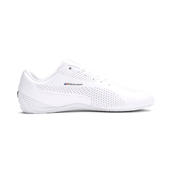 BMW M Motorsport Drift Cat 5 Ultra II Men's Shoes, Puma White-Puma Black, extralarge