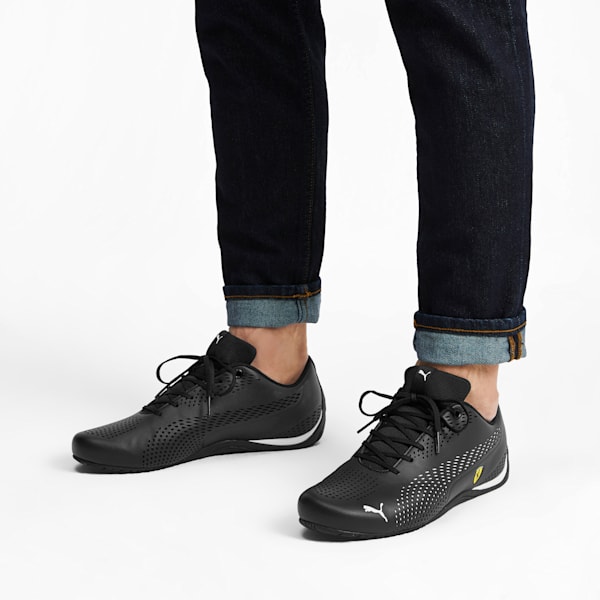 Scuderia Ferrari Drift Cat 5 Ultra II Sneakers, Puma Black-Puma White, extralarge-IND