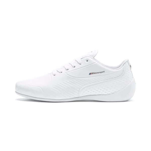 BMW M Motorsport Drift Cat 7S Ultra Unisex Shoes, Puma White-Puma White, extralarge-IND